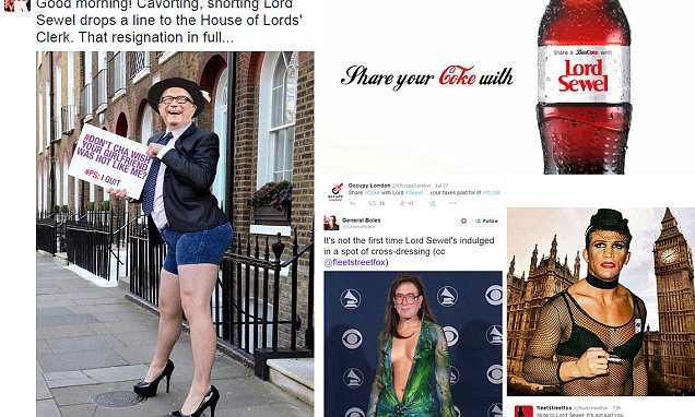 Lord Sewel, Wakil Ketua Parlemen Inggris jadi Target `Bully` di Twitter